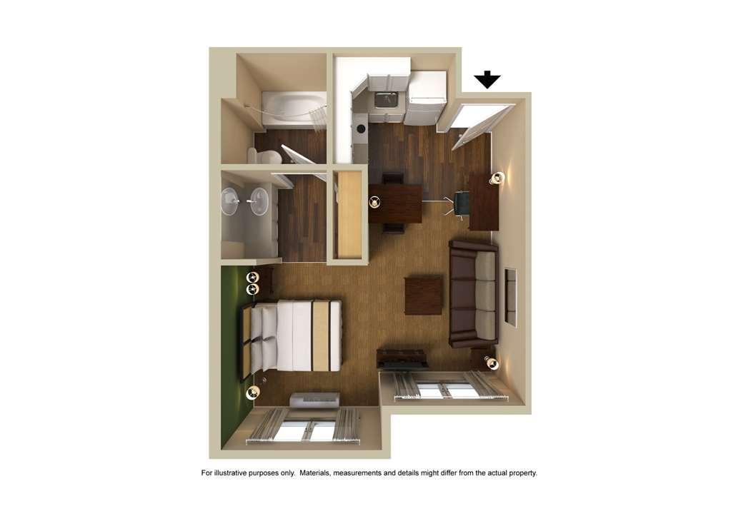 Auburn Hills Extended Stay Inn Quarto foto